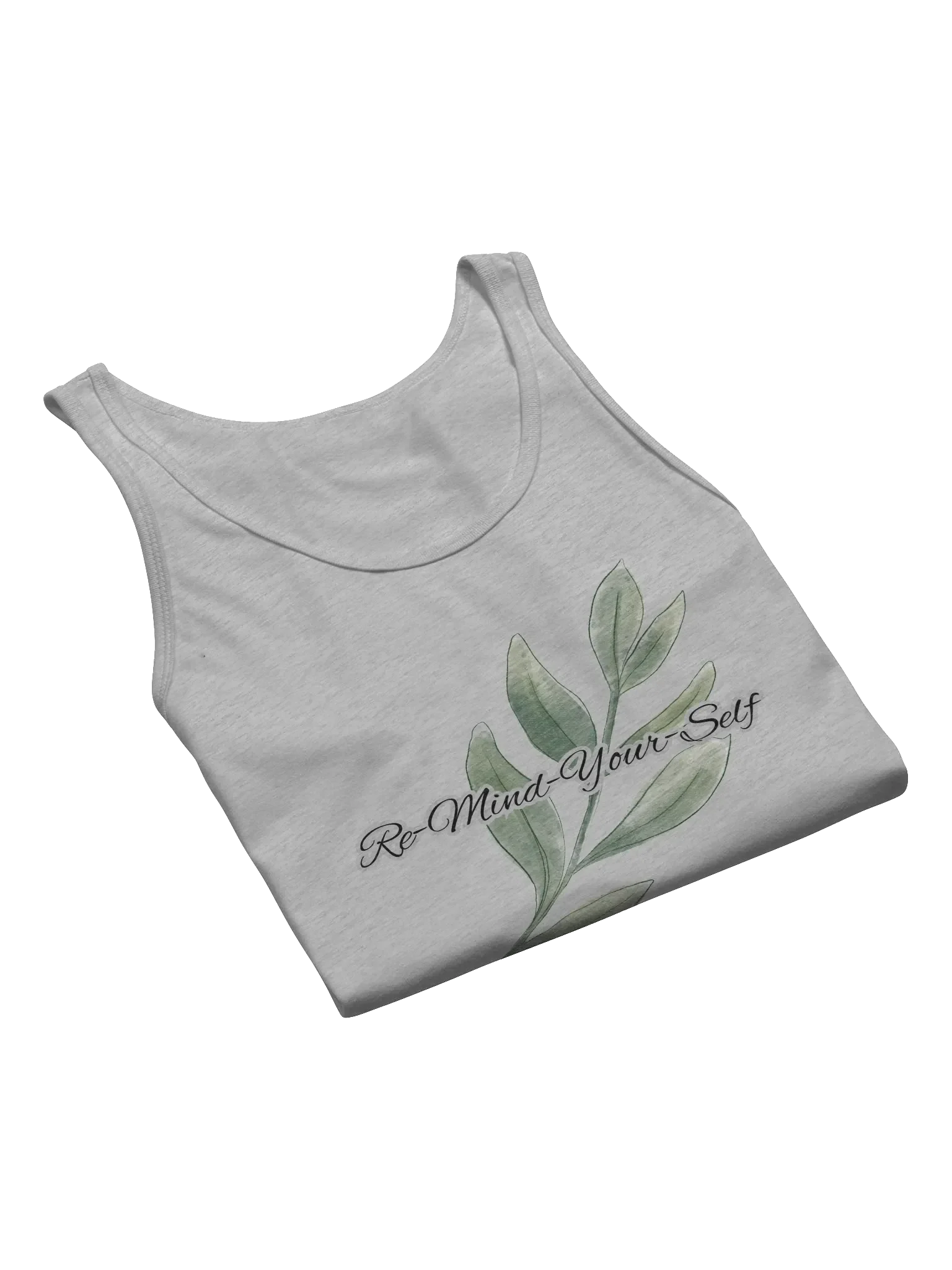 Re-Mind-Your-Self Leafy Branch Jersey Tank product image (8)