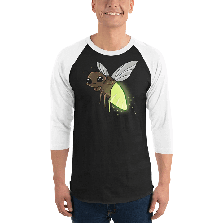 Devoted Torchbug 3/4 Length Raglan Tee product image (1)