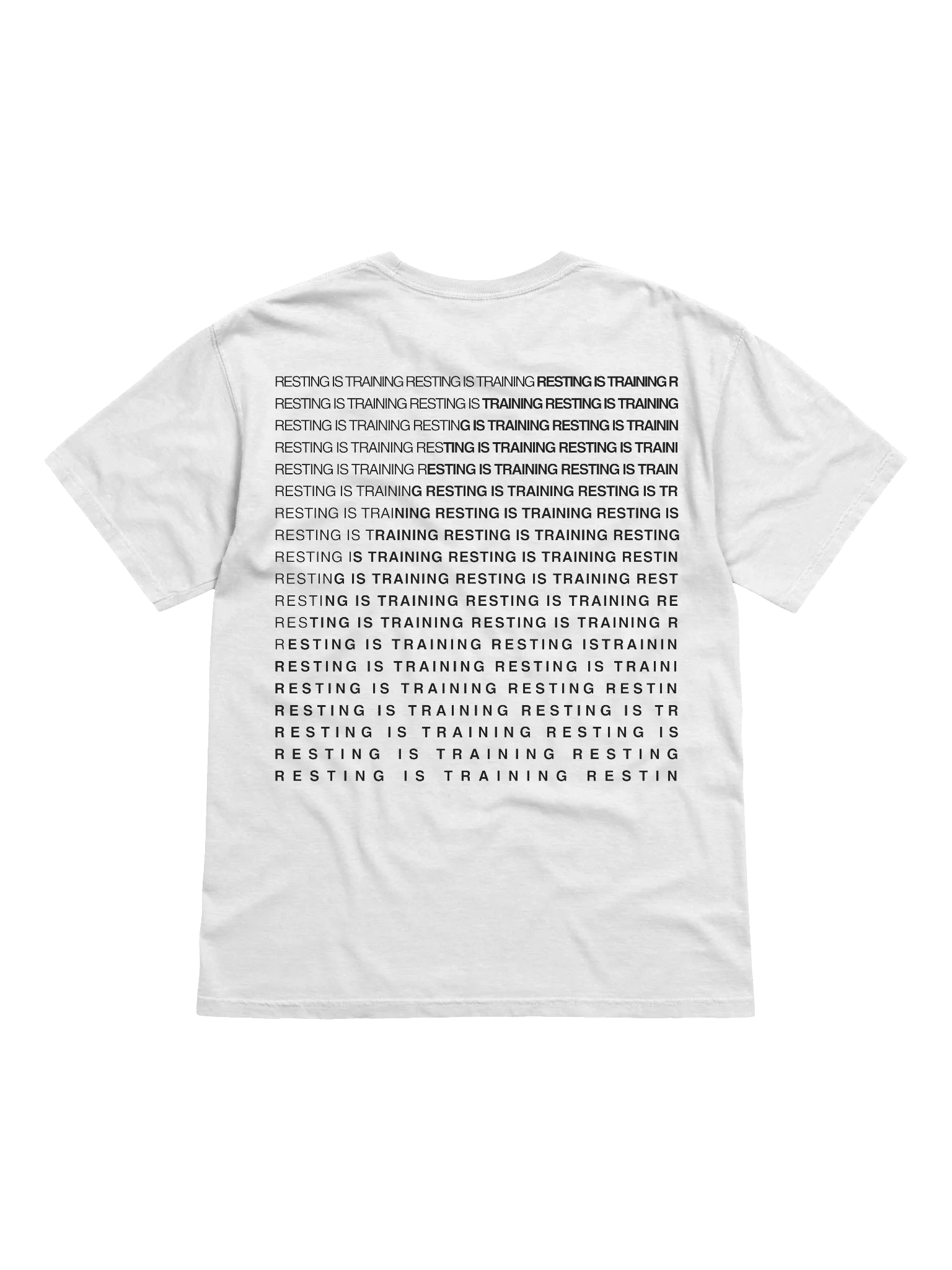 Vert.run Wear T-Shirt - Resting is training product image (2)