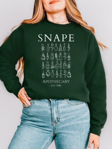 Snape Apothecary Cozy Minimalist Fall Sweatshirt product image (35)