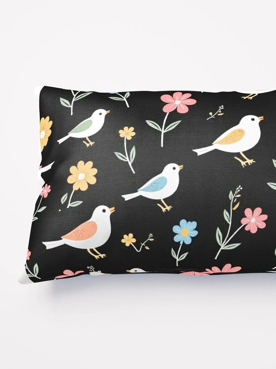 Whimsical Bird and Flower All-Over Print Pillow product image (15)