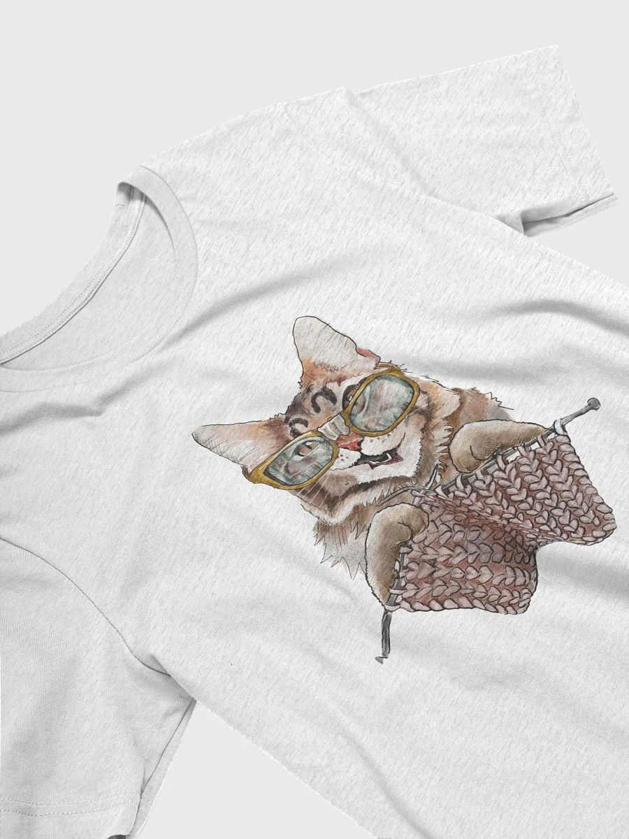 Knitting Cat T product image (4)