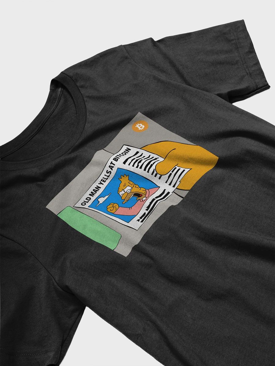 Old Man Yells At Bitcoin T-Shirt product image (5)