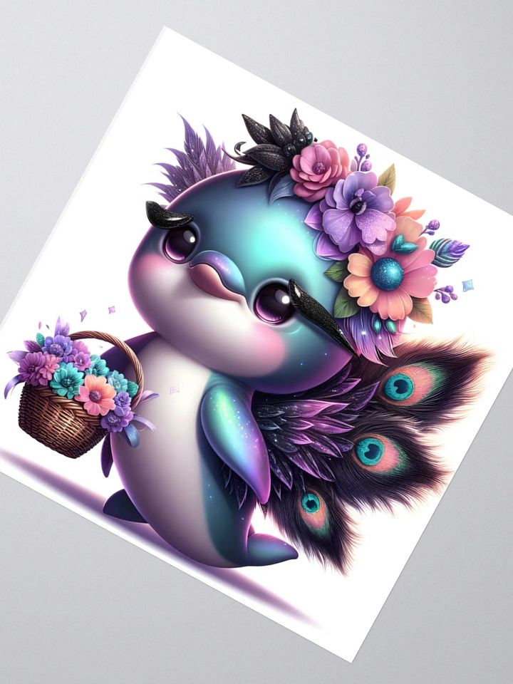 Cute Dolphin Sticker product image (4)
