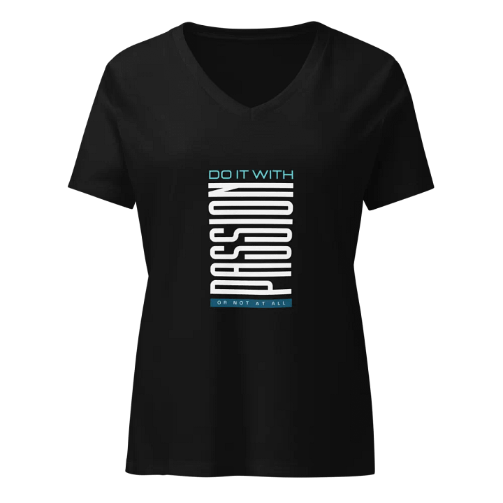 Do it With Passion V-Neck Tee product image (1)
