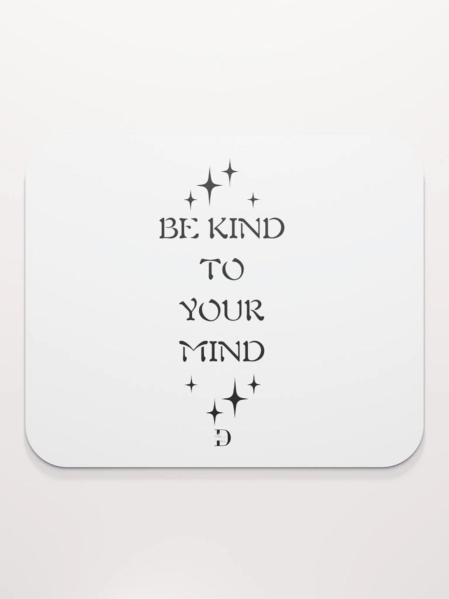 Infinite Black Space Mouse Pad product image (2)