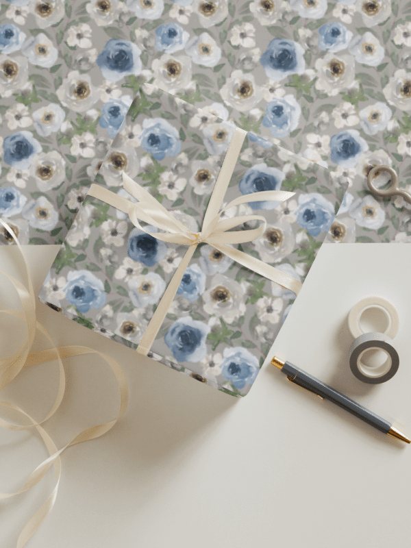 Grey Roses Paper sheets product image (4)