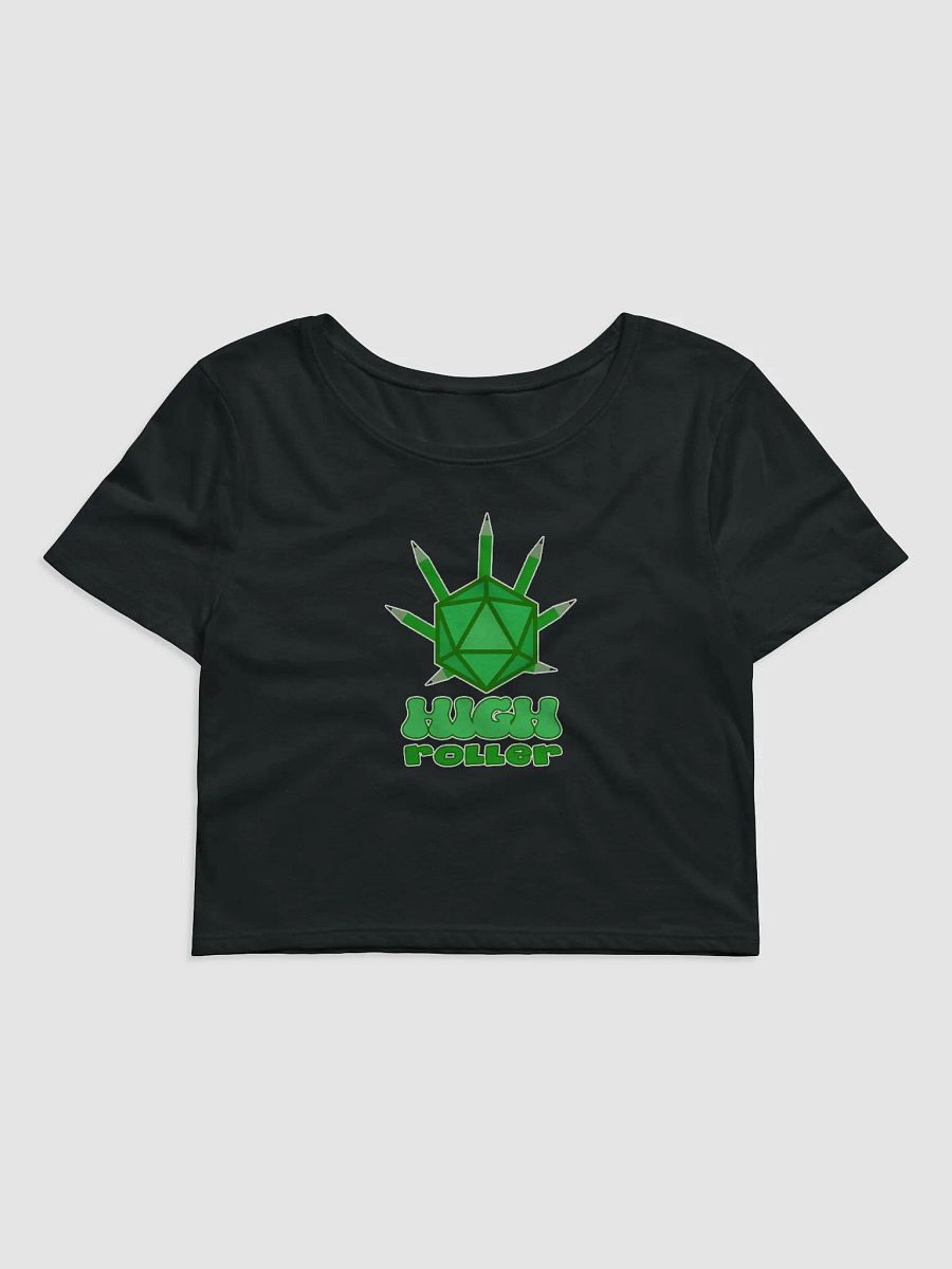 High Roller TTRPG Women's Crop Tee product image (1)