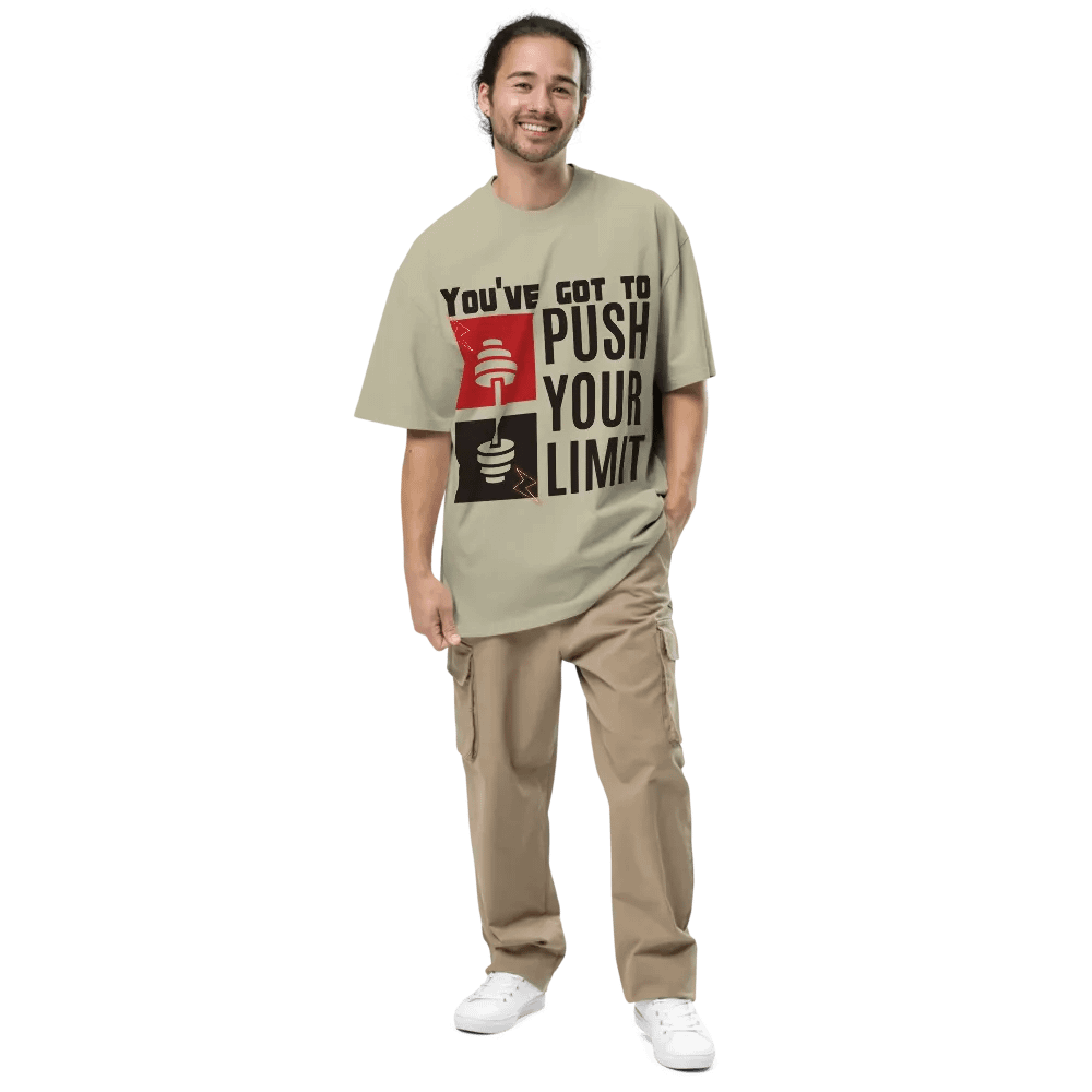 You've got to push your limit faded tee product image (5)