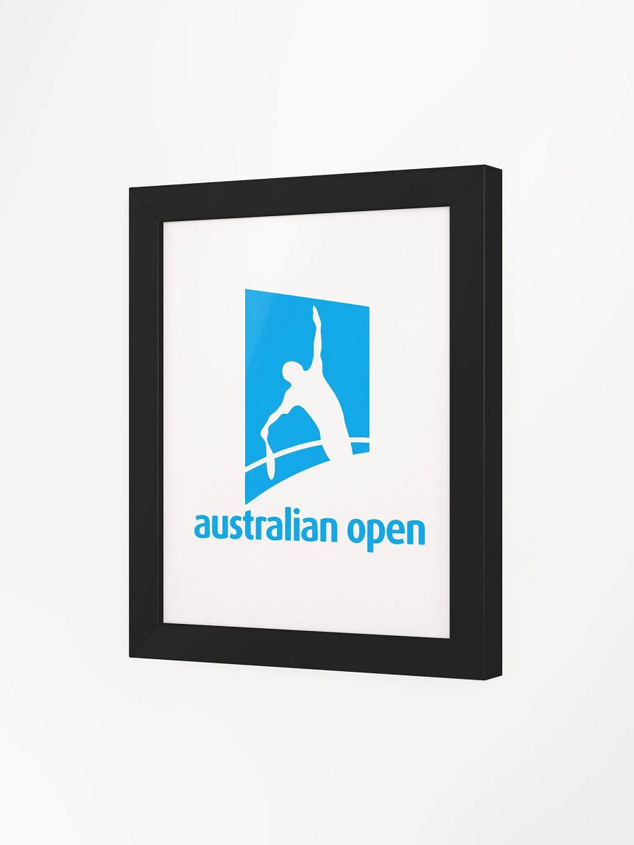 Australian Open Silhouette: Framed Matte Poster product image (73)