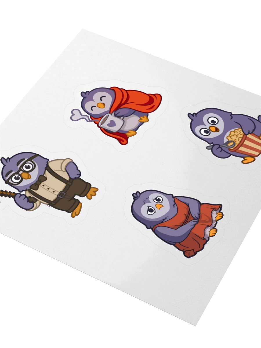 Iain The Owl Sticker Pack product image (5)