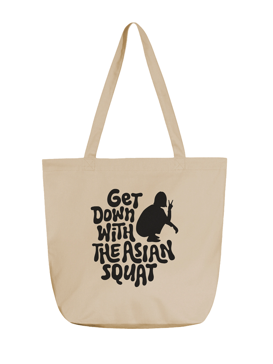 GET DOWN WITH THE ASIAN SQUAT (Female) Tote Bag product image (1)