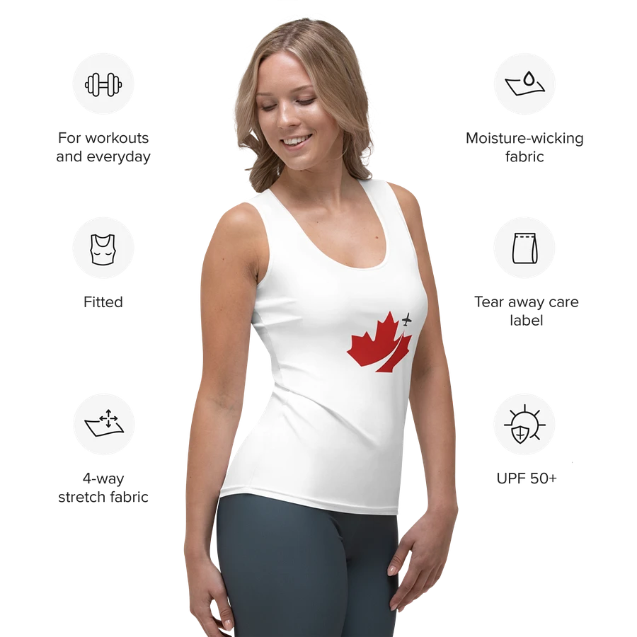 White Tank Top - Ladies product image (7)