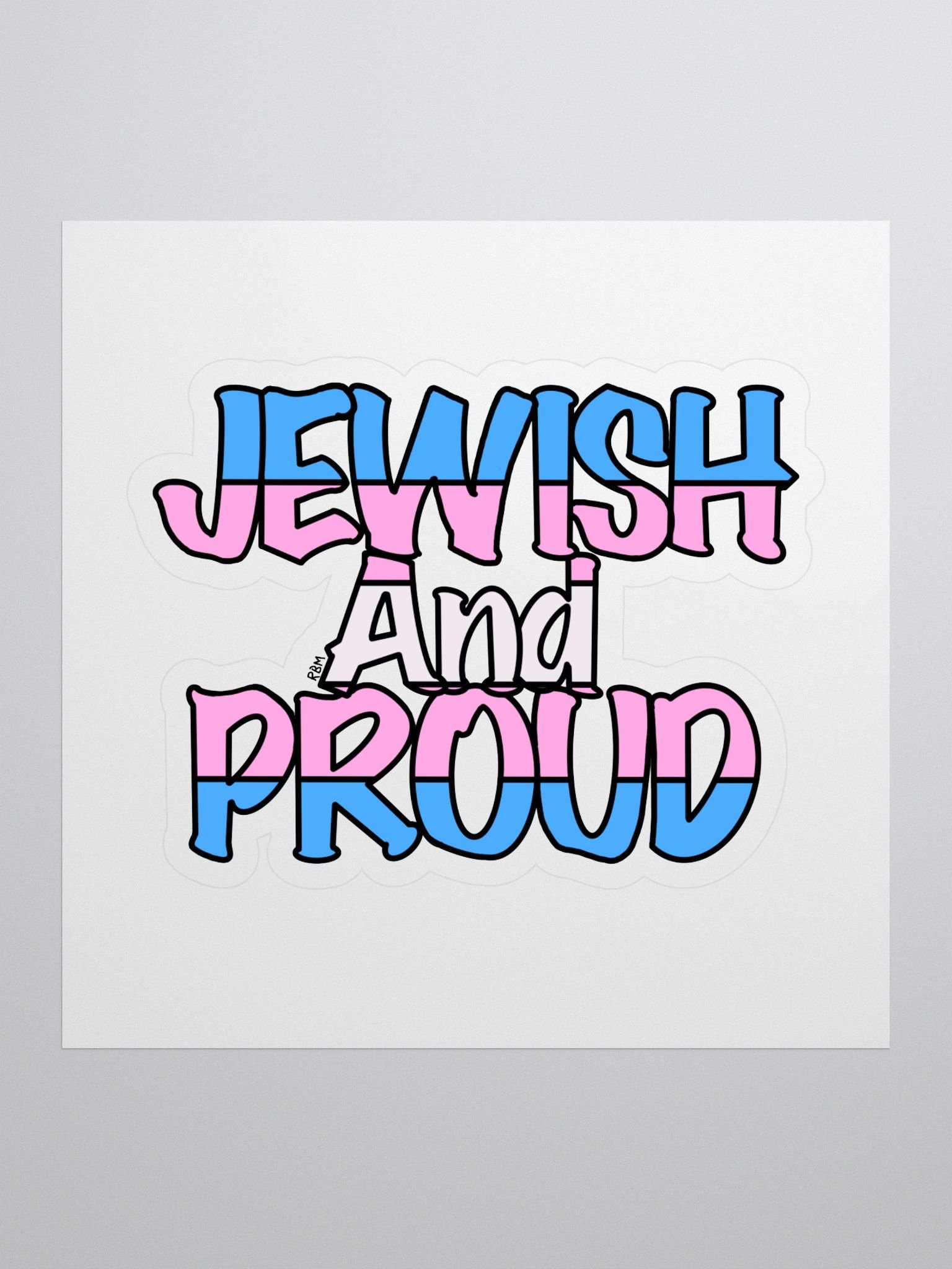 Trans Jewish and Proud product image (1)