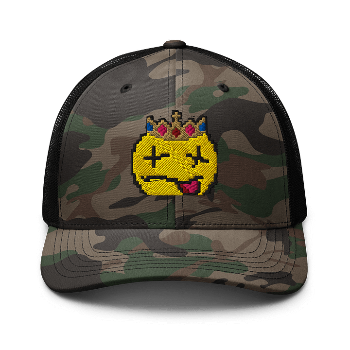 🌌 UnReZeD Celestial Camouflage Trucker Hat ✝️ product image (1)
