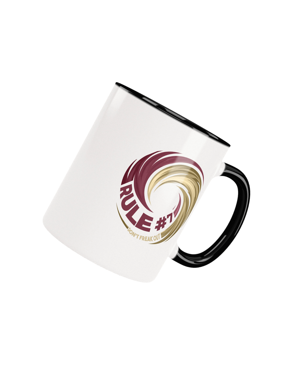 Rule #7 Ceramic Mug Garnet and Gold product image (51)
