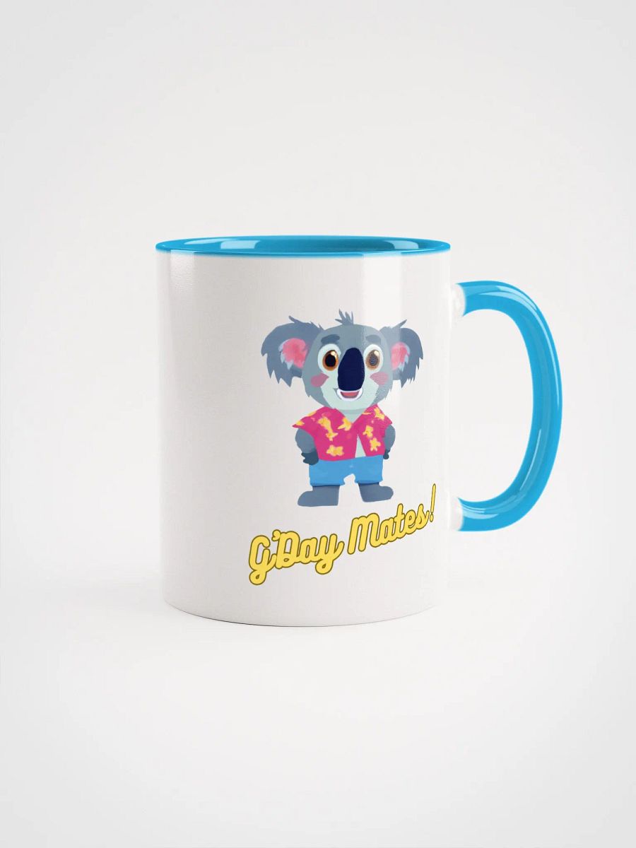 Koala Calm White Ceramic Coffee Mug - 11 oz product image (1)