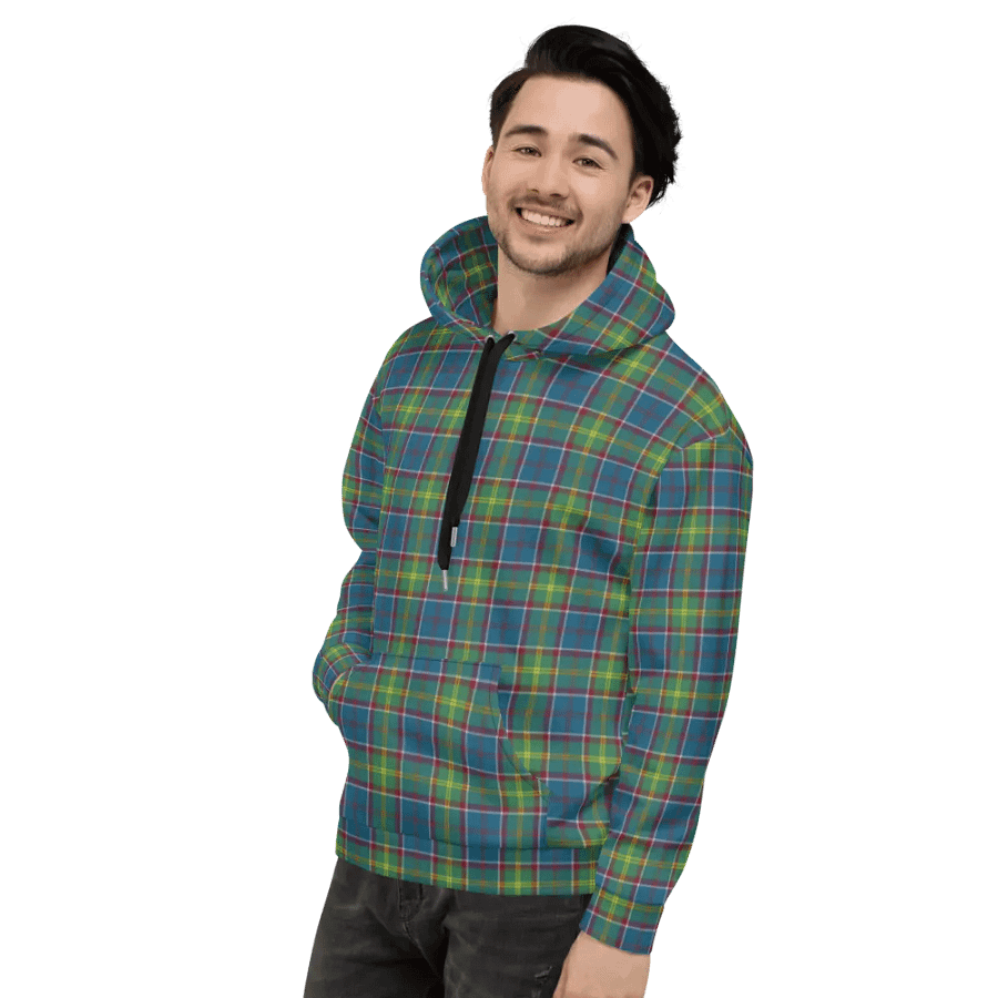 Ayrshire Tartan Hoodie product image (4)