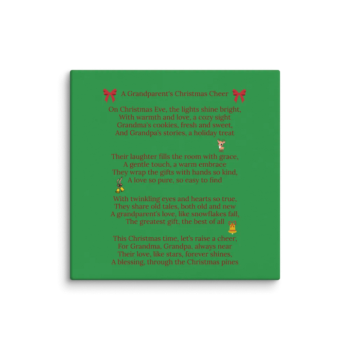 Grandparents' Christmas Tales Canvas product image (1)