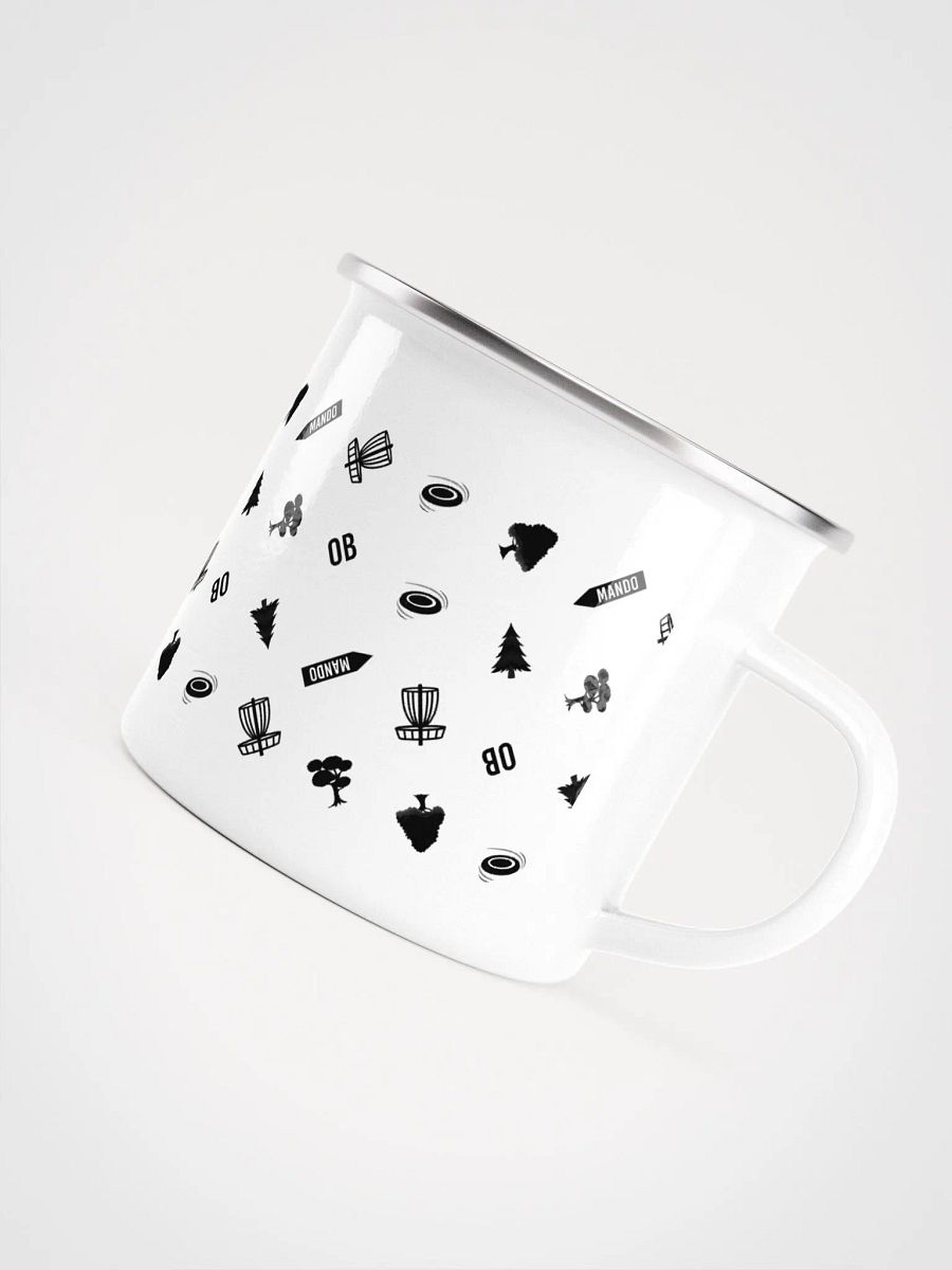 Disc Golf object enamel mug product image (4)