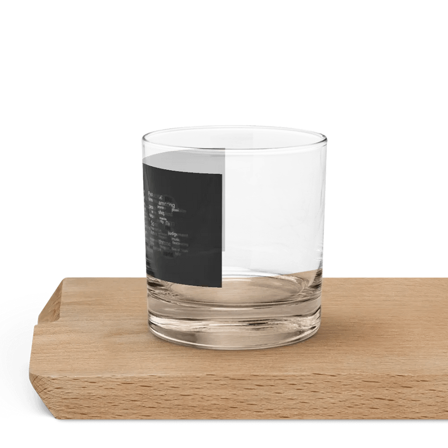 JESUS LOVE Rocks Glass product image (6)