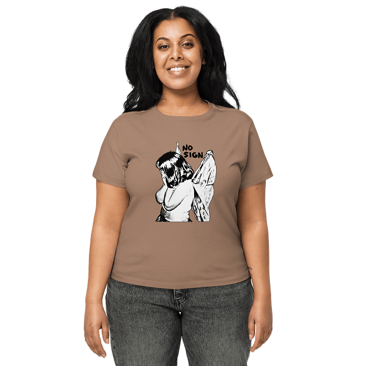 "NO SIGN" waist length women's tee product image (18)