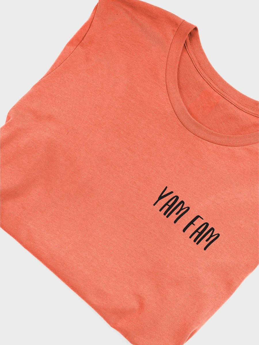 Yam Fam T-shirt (Black Font) product image (5)
