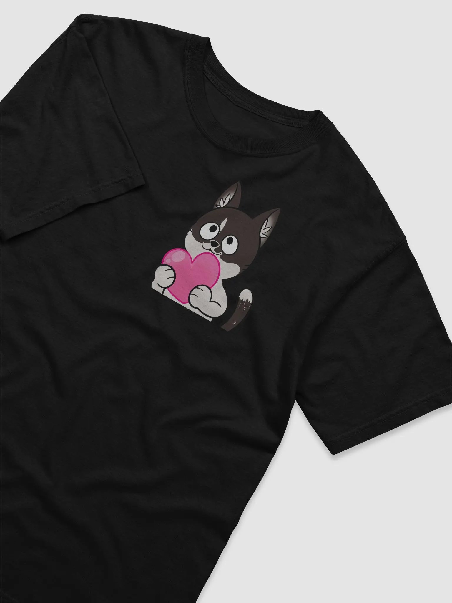 Kipper Love Black T-Shirt product image (3)