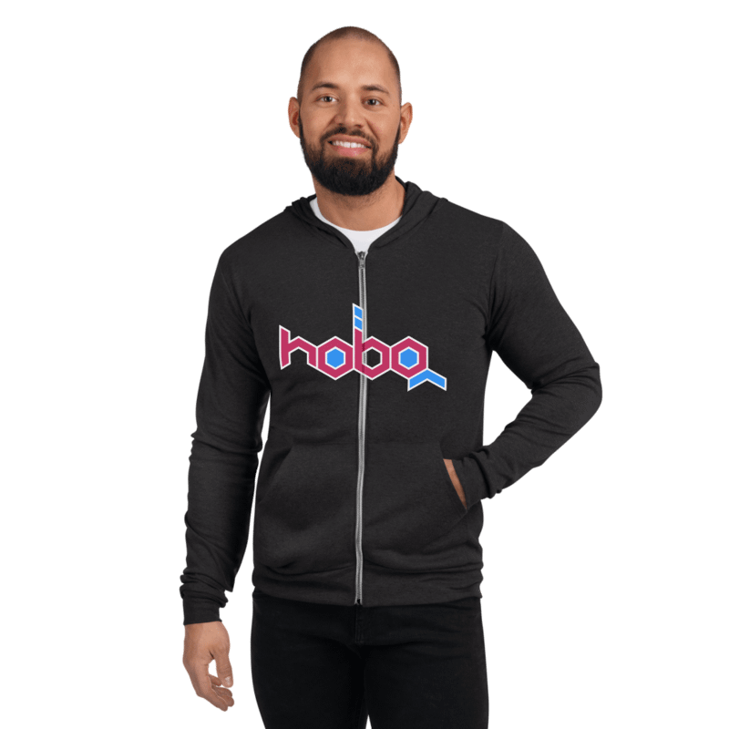 Hobo Dark Zip-Up Hoodie product image (1)