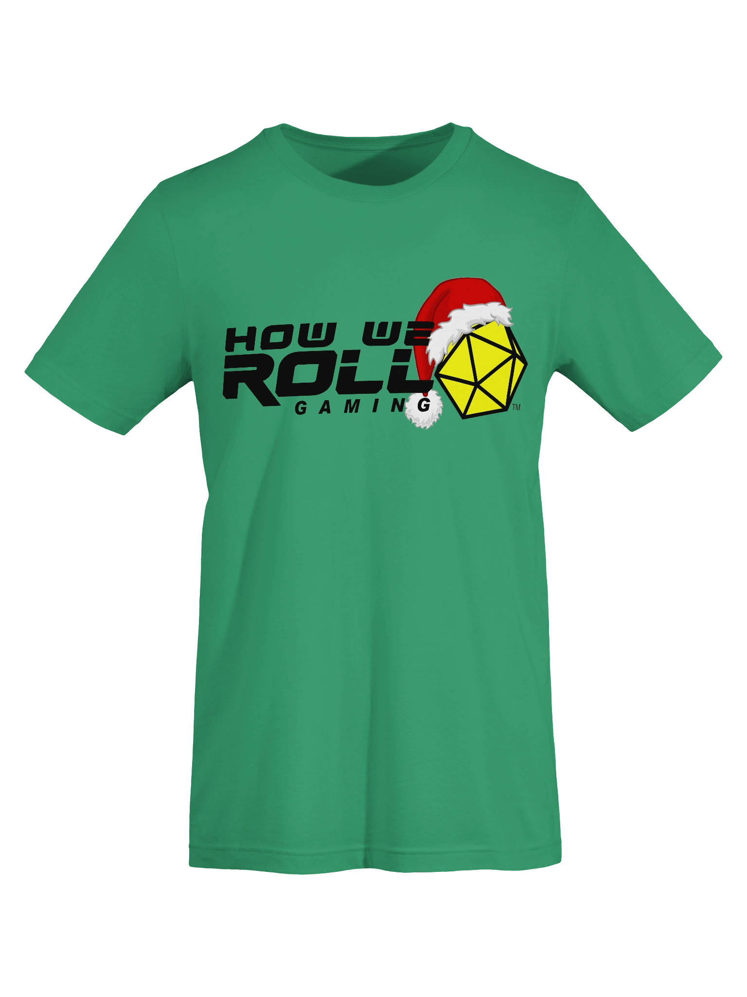 How We Roll Gaming Santa Hat T-shirt product image (7)