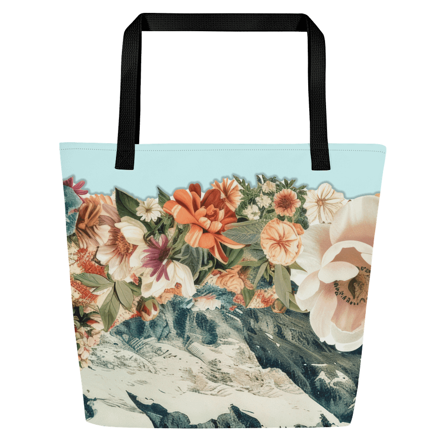 2025 "Pure Worship" Floral Mountain Tote Bag product image (2)