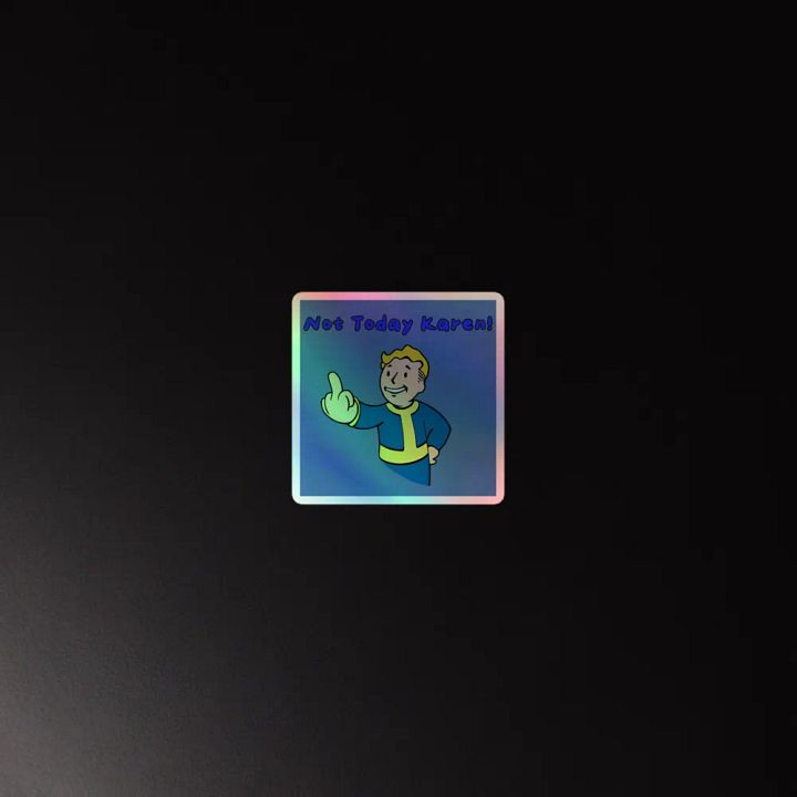 Not Today Karen! Vault Boy Salute Sticker's product image (4)