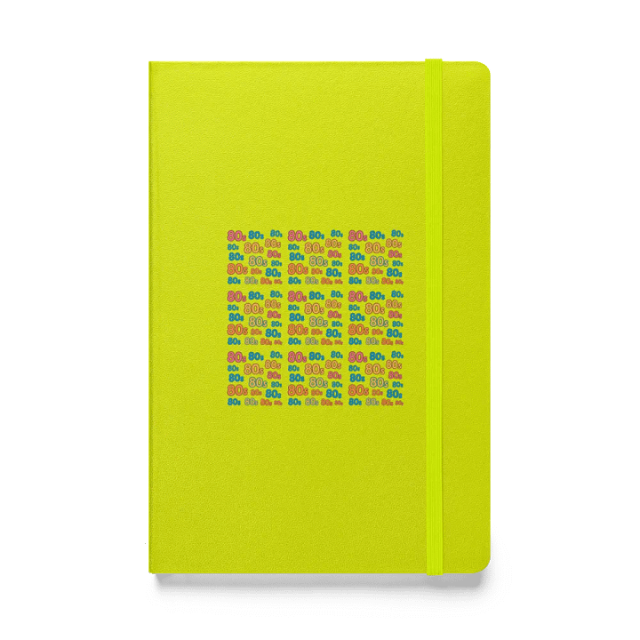 80s Retro Vibe Hardcover Notebook product image (1)