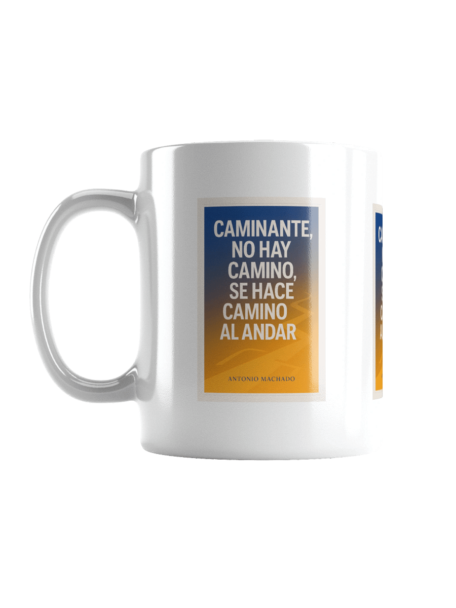 Taza ultra-premium Antonio Machado con cita filosófica española trending 2025 product image (2)