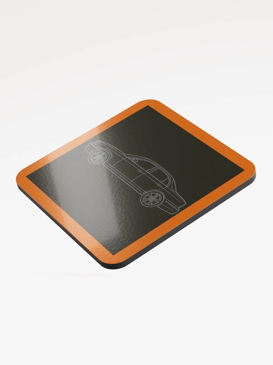 Too Old Classics Jaguar X356 Cork Coaster 4-Piece Set product image (3)