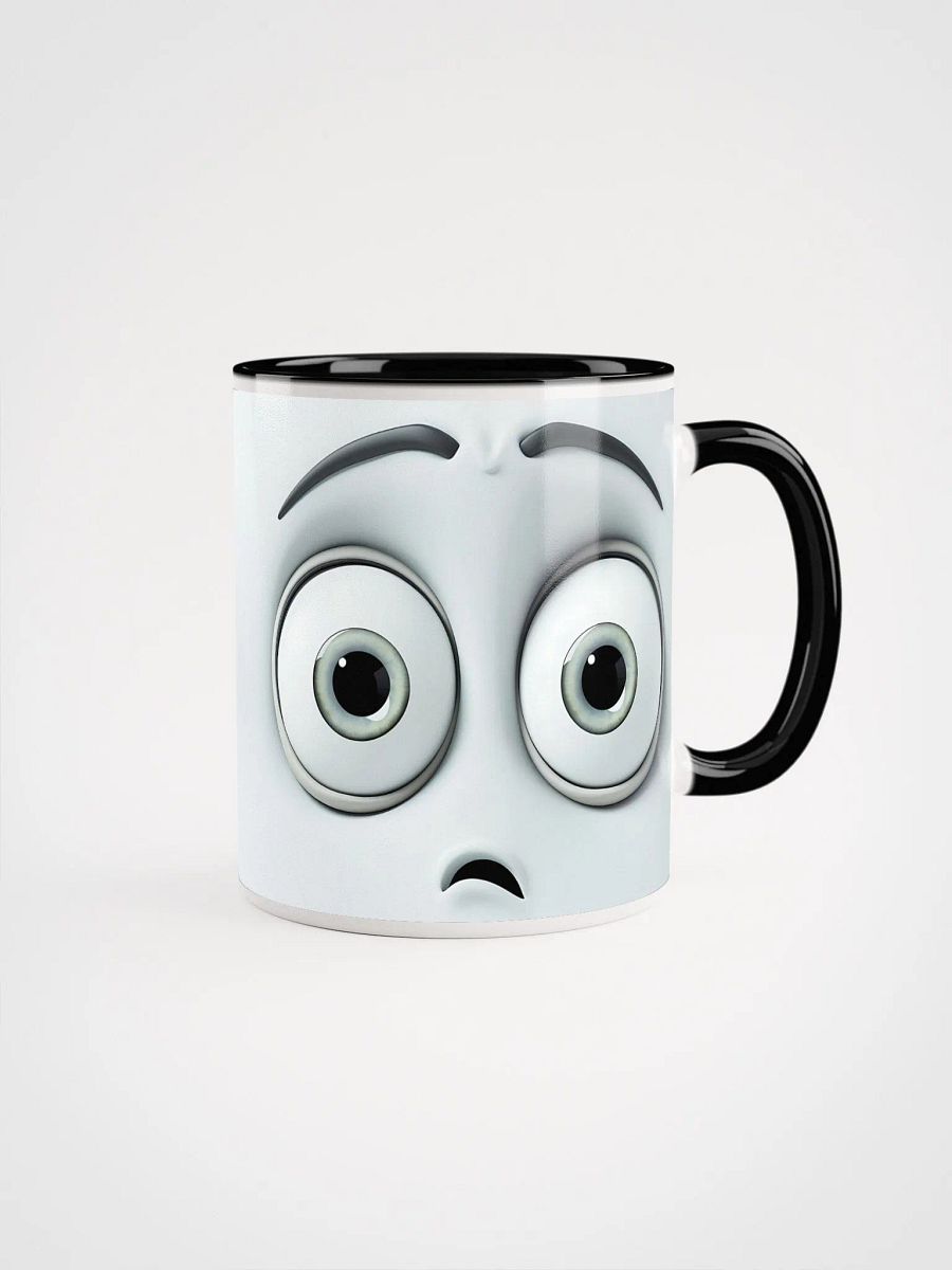 Surprised/Worried Expression Mug: Start Your Day with a Twist! product image (2)