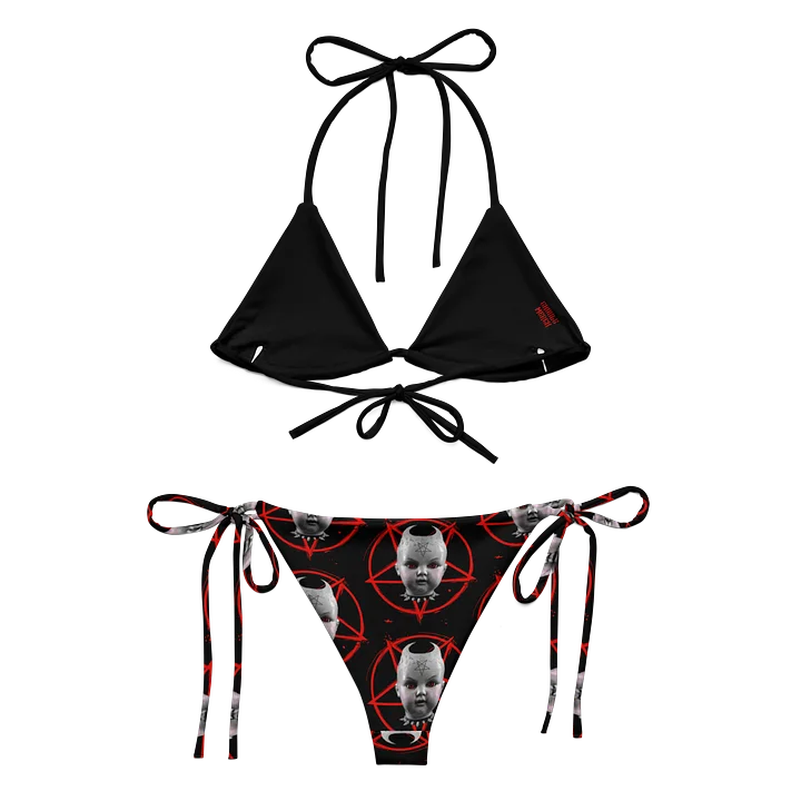 Evil Doll Pentagram Doll Bikini Set product image (1)
