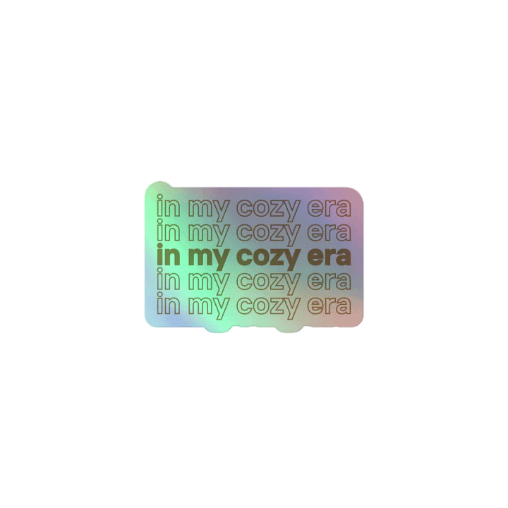 Cozy Era Sticker product image (1)