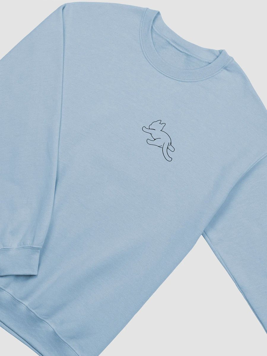 Lazy 'Black' Cat Crewneck product image (1)