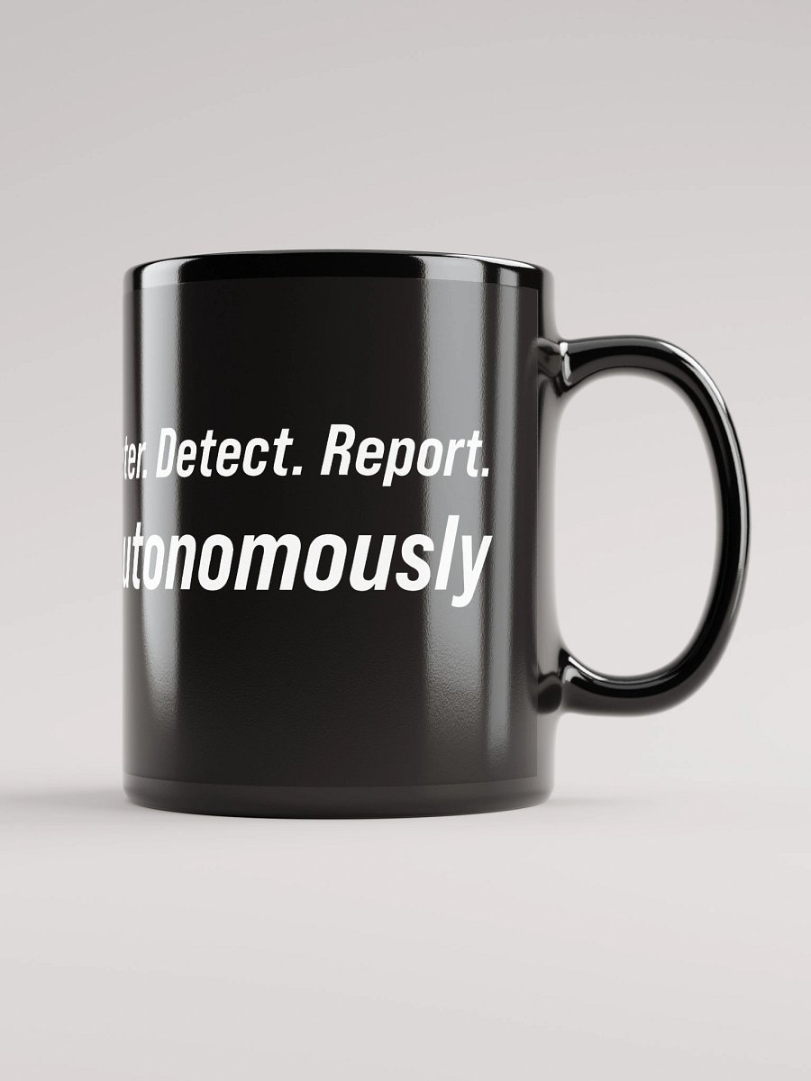 Deter. Detect. Report. Knightscope Mug product image (1)
