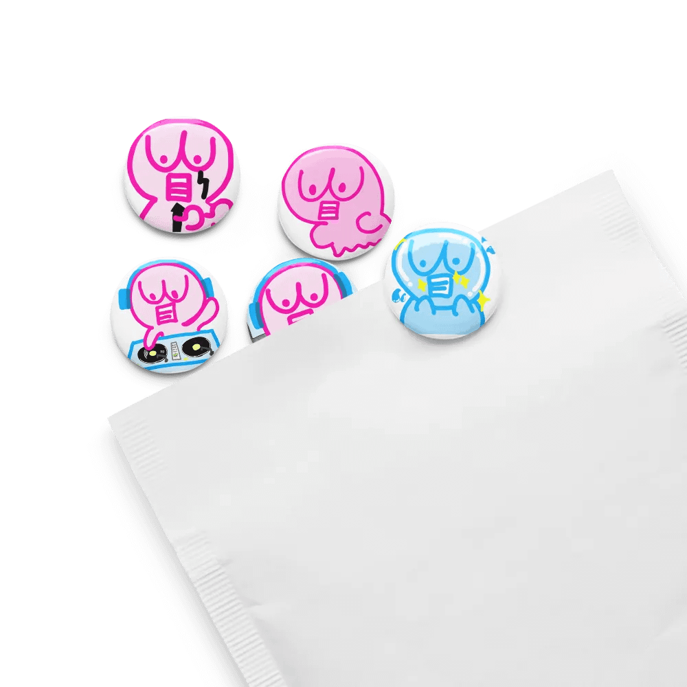 Pin Buttons: The First 5 Stamps for Membership! product image (8)