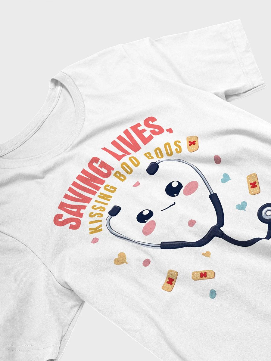 Smiling Stethoscope Saver Tee product image (23)