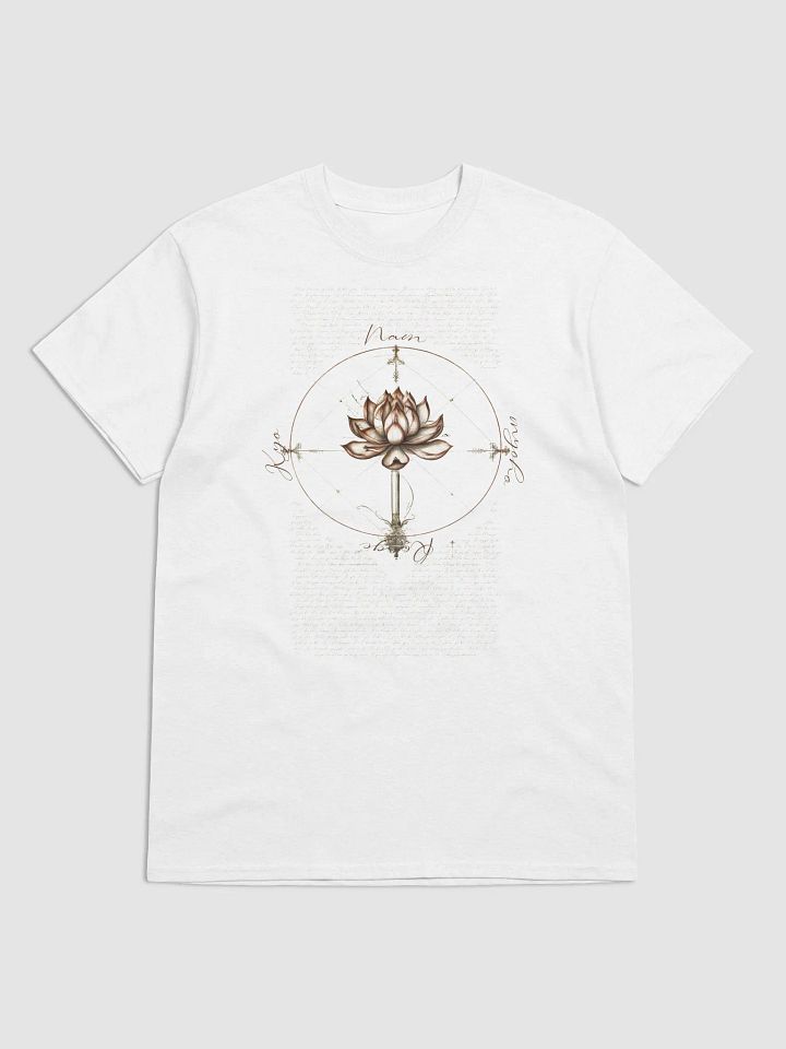Nam Myoho Renge Kyo: Lotus da Vinci Heavyweight T-Shirt product image (2)