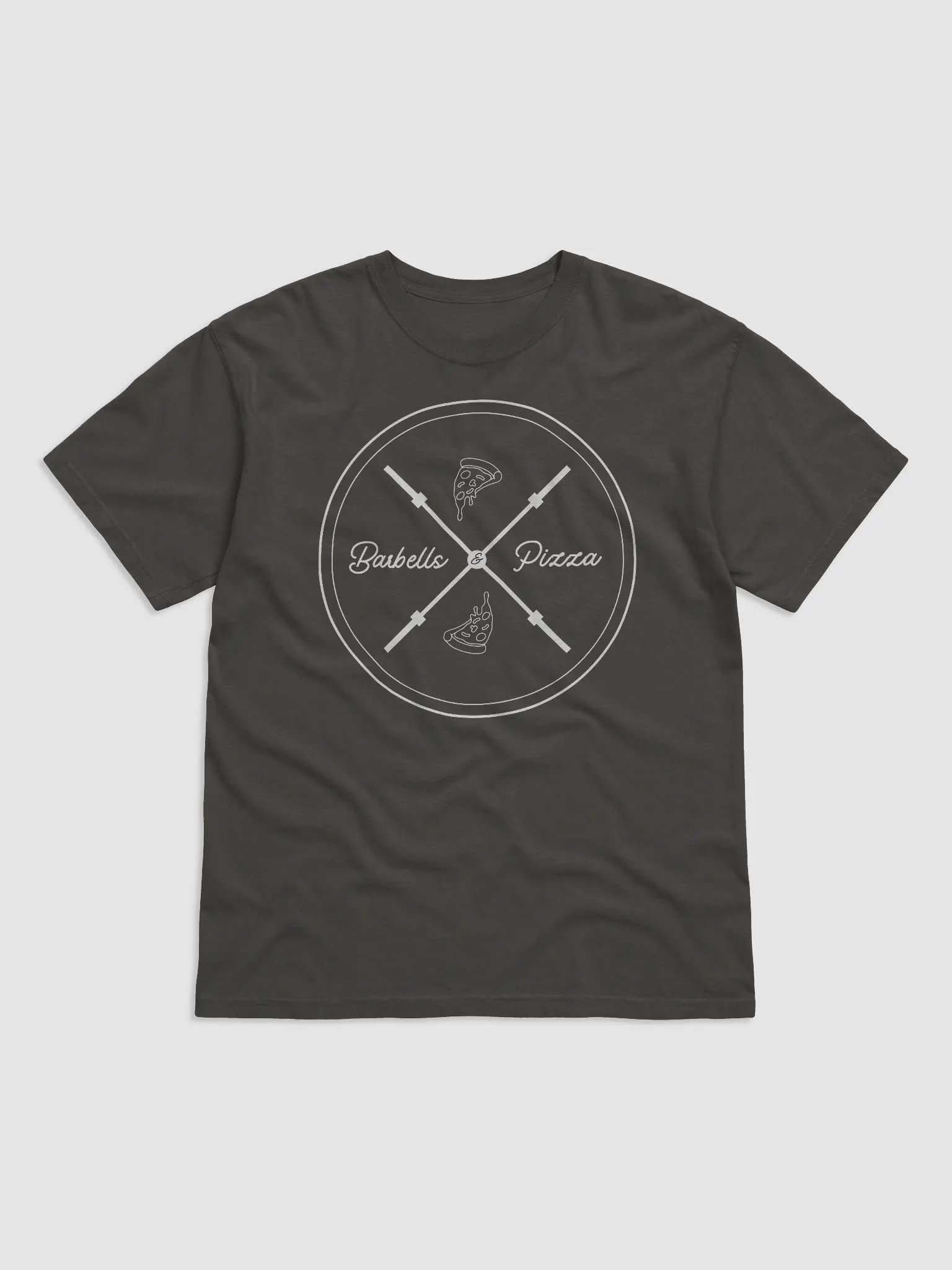 Barbells & Pizza X Minimalist Tee product image (1)