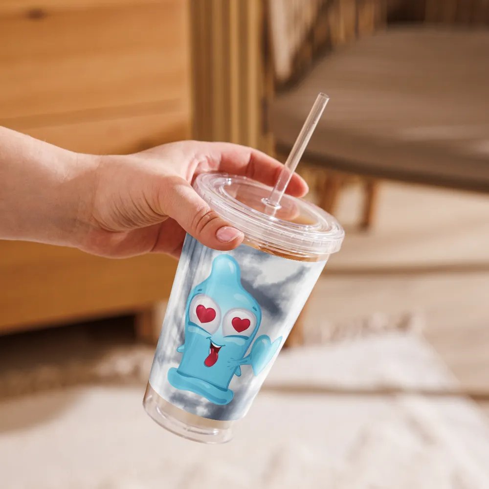 Love Struck Condom Double Wall Tumbler product image (9)