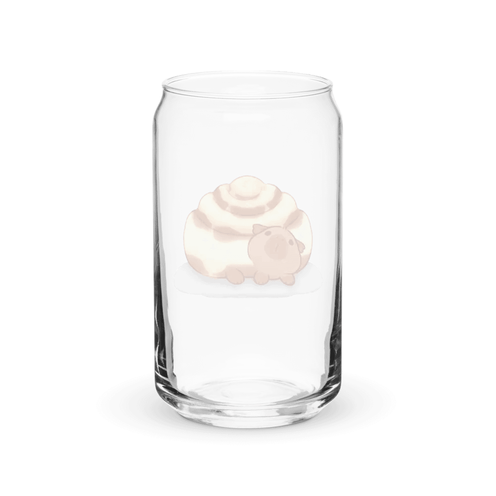 Capybara Cinn Roll "Can" Glass product image (6)
