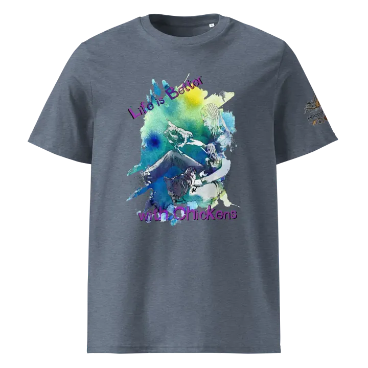 Life is Better With Chickens - Organic Cotton T-Shirt product image (17)