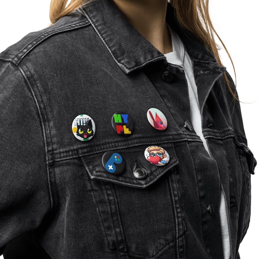 Twitch Emote Pin Buttons Set product image (2)