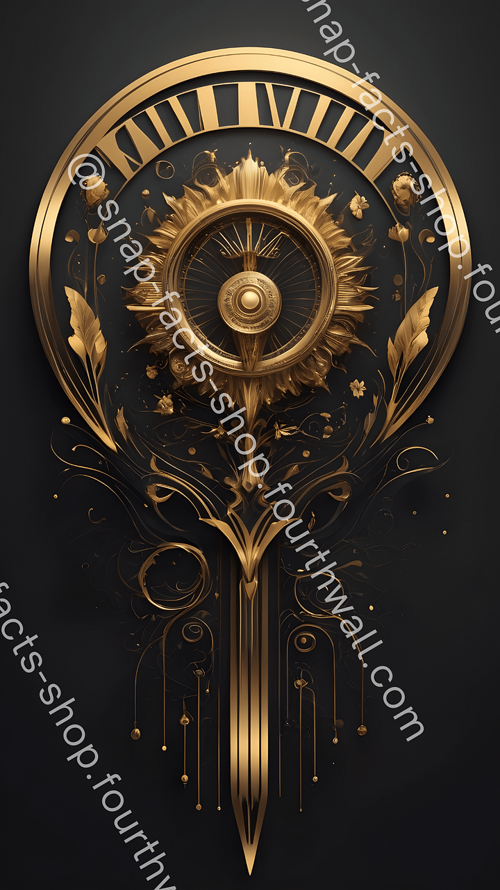Eclipsed Elegance: The Golden Blossom product image (1)