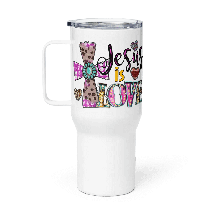 Jesus Is Love - Travel Mug w/ Handle product image (1)